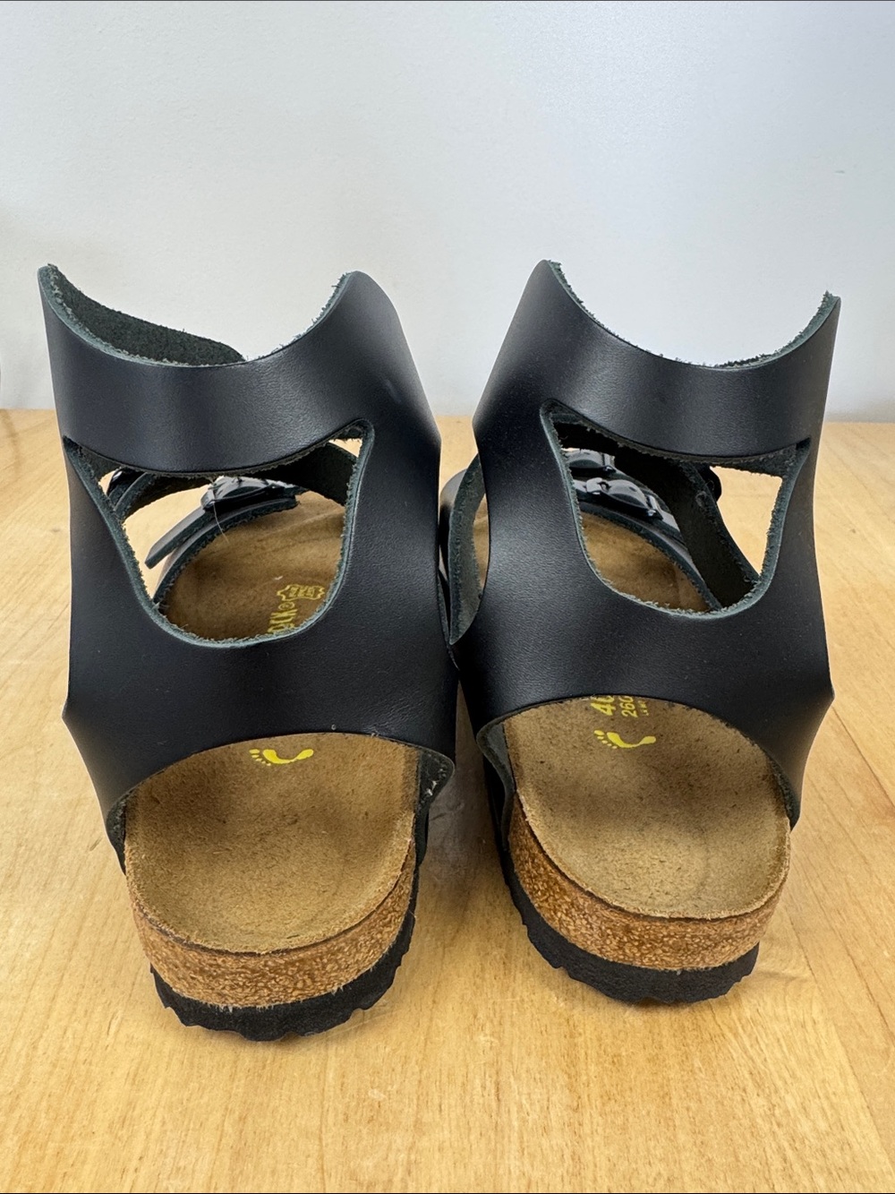 Birkenstock Athens Caged Sandal in Black size 40 Women’s 9 Men’s 7 - Picture 5 of 7